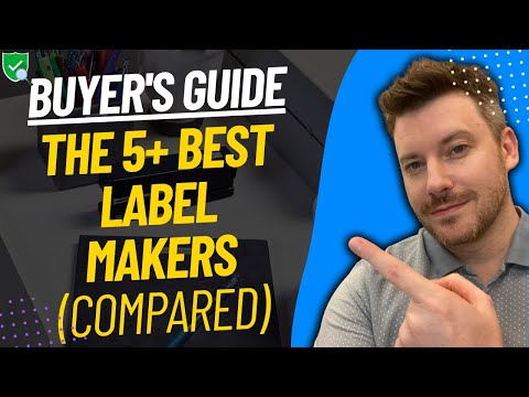 TOP 5 Best Label Makers | Best Label Printer Reviews (2024)