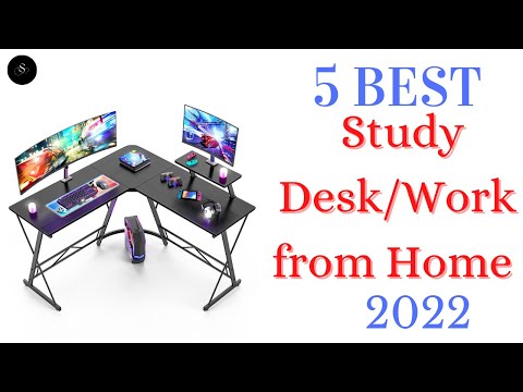 Best 5  Study Desk/Work from Home 2022 | Top 5 Best Desk 2 Seater Folding Dining Table