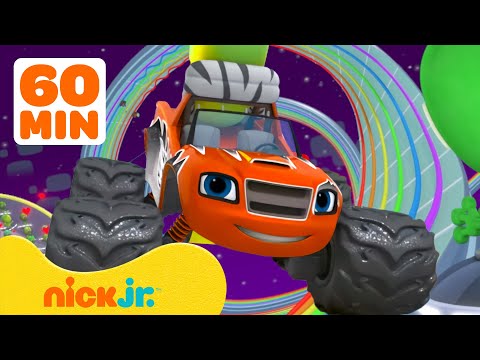 Blaze and the Monster Machines NEW Episodes Marathon! 🚗 1 Hour | Nick Jr.