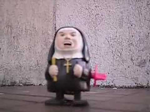 Nun in the Schoolyard