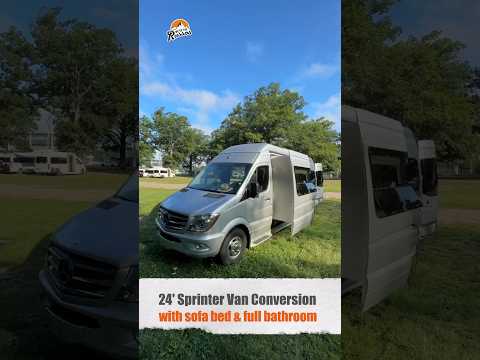 Sprinter Camper Van Conversion | Leisure Travel Vans Free Spirit SS #shorts