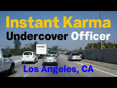 Driver Busted by Undercover Police - INSTANT KARMA