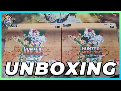 Union Arena Hunter x Hunter Unboxing! | Case Hits Included At The End! | North America Version