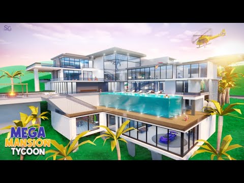 UPGRADE OUR LUXURY MANSION TO MAX LEVEL - ROBLOX - MEGA MANSION TYCOON