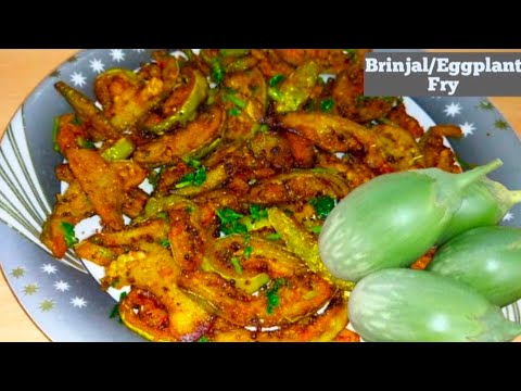 Brinjal Fry | Fried Eggplant Recipe #RFoodInn