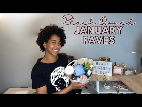 Black Owned Natural Hair Products I've Been Loving in January | Happy Black History Month!