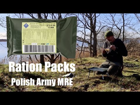 Why I Love Military Ration Packs.  Polish Army MRE - Menu 4 (Goulash). A Tasting Review.