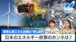 原発も再エネも目標は“野心的” 日本のエネルギー政策のホンネは？【NIKKEI NEWS NEXT】