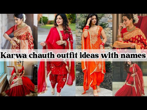 *Karwa chauth* outfit ideas with names • करवा चौथ में क्या पहने • STYLE POINT