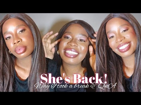 CCGRWM: I'm back! Why I took a break & QnA on 1k subbies, Dating, Friendships & more| Tshivhuya