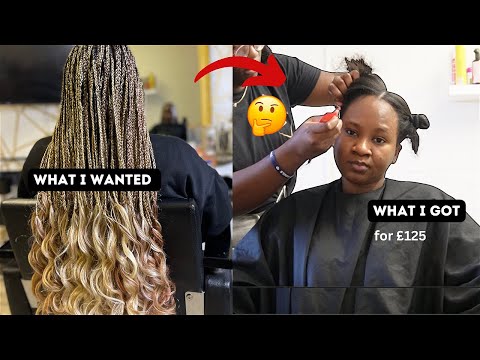 MADE MY HAIR FOR £125 IN MANCHESTER FOR THE FIRST TIME!!!  WHAT  I WANTED vs WHAT I GOT 👀