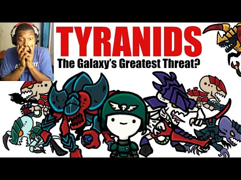 TYRANIDS Explained: The Galaxy's BUGGEST Threat | Warhammer 40k Lore REACTION