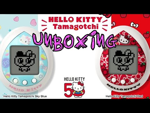 Sanrio Hello Kitty Tamagotchi Unboxing and Gameplay