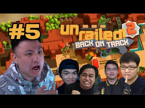 MULAI KELIATAN LELAH SEMUANYA !! - Unrailed 2 Indonesia #5