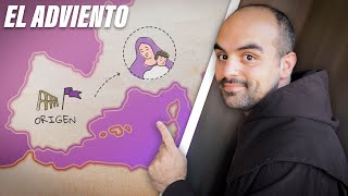 🟣TODO sobre el ADVIENTO 👉qué es y cómo se celebra (Fraile da EXPLICACIÓN FÁCIL y con ANIMACIONES)