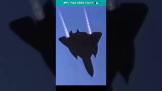 When SR-71 Flew So Fast That F-15 Eagle's Radar Couldn't See It In 1980s #shorts