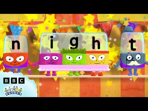 Tightrope 🎪 | Season Three | Alphablocks Full Episode | Learn to Read | @officialalphablocks