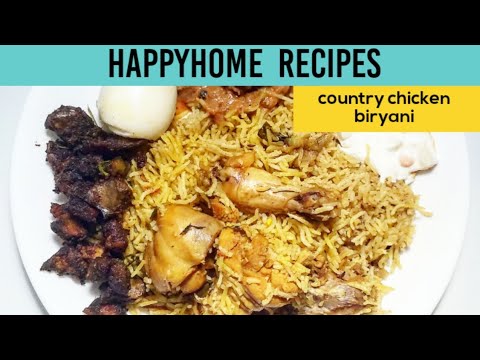 நாட்டு கோழி பிரியாணி |Most flavorful chicken biryani|Naatu kozhi biryani