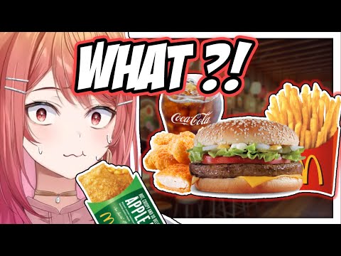 The Moment When Ririka Realizes That Eating A Fast Food Can Make Her Fat 【Hololive】