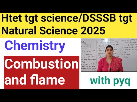 Combustion and flame || Htet tgt science preparation 2025