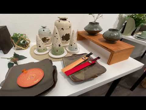 Ceramic Art Show Walk Around POV