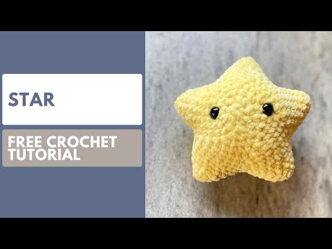 Crochet Star | Crochet Amigurumi Tutorial