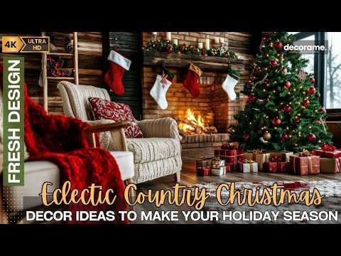 Eclectic Country Christmas: Cozy Home Decor Ideas to Make Your Holiday Season Extra Special