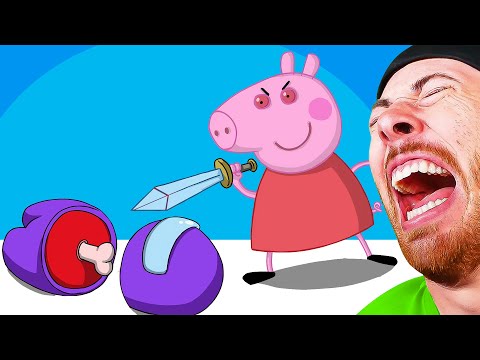 Peppa Pig Plays Among Us (FUNNY ANIMATION)