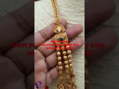 Temple jewellery/matt jewellery/1 gram jewellery/rajwadi jewellery/best price contact 9535614642