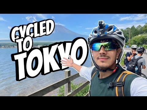 We cycled to Tokyo