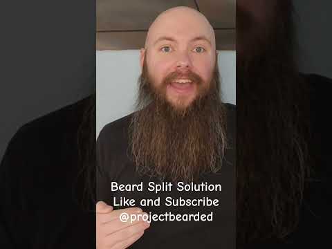 Tip For Beard Split #bearding #beard #beards #beardstyle #barber #menshealth #beardcare #beardstrong