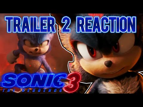 I AM SO READY | SONIC MOVIE 3 TRAILER 2 REACTION