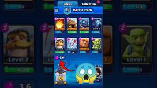 3.6 elixir deck battle #clashroyale #supercell #shorts