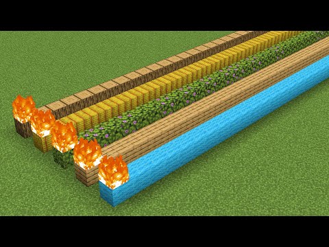 which block will burn faster?