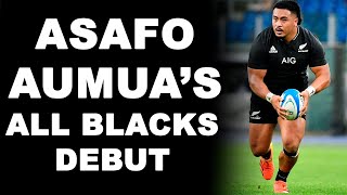 Asafo Aumua's All Blacks Debut