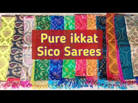 Original Sico Sarees Order online | Pochampally Silk cotton sarees | Shilpa Weaves