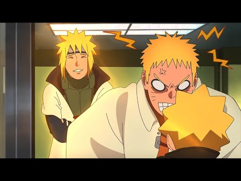 Naruto Is Mad At Boruto For Not Recognising Minato. Minato Compares Boruto To His Father.