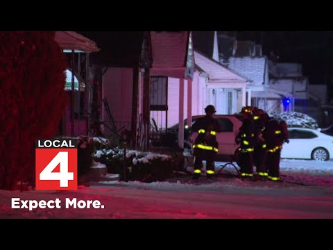 2 people recovering after being rescued from house fire on Detroit’s west side