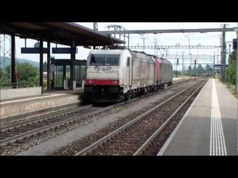 Trafic ferroviaire à Hendschiken 1/2