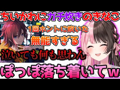 ちいかわにガチ炊きしてるkinakoに爆笑するひなーの【ぶいすぽっ！切り抜き】