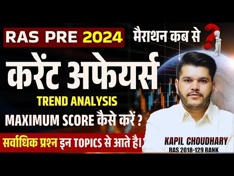 Current Affairs 2024 | Ras Pre 2024 Current Affairs | Current Affairs Kaise Padhe | Kapil Sir