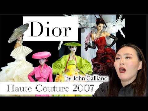 We stan John Galliano's Geisha Haute Couture collection for Dior