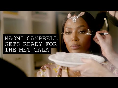 Naomi Campbell Gets Ready for The Met Gala | Pat McGrath