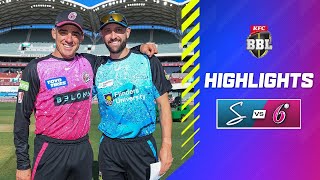 Adelaide Strikers v Sydney Sixers Match Highlights | #BBL14