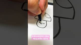 COMO DIBUJAR UNA SETA KAWAII 🍄 En 25 segundos