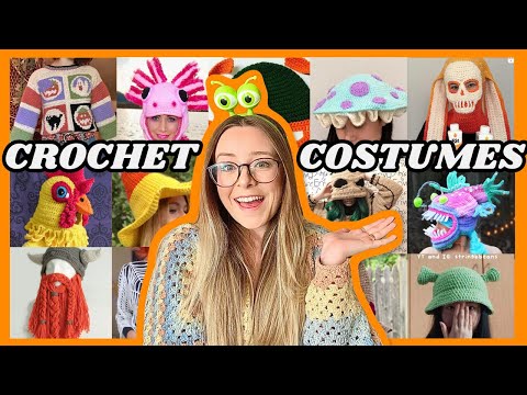 20 Fun Crochet Halloween Costume Ideas!