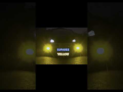 めっちゃ明るい！2色切替えSUPAREE LEDフォグランプ ホワイト&イエロー #shorts #suparee #led #フォグランプ @cog.garage @suparee