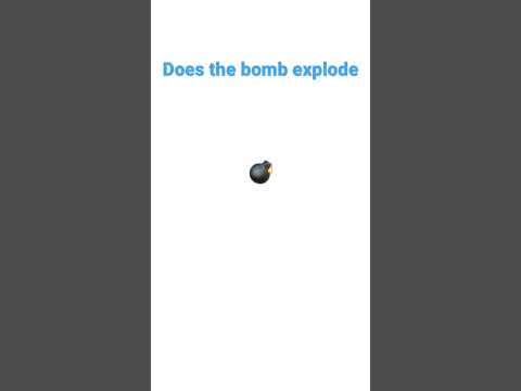 Does the bomb explode