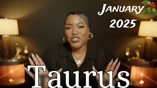 TAURUS - “A Profound Turning Point Is Coming!" ☥ JANUARY 2025 ☽ PREDICTION & ASTROLOGY