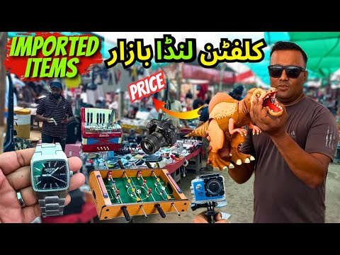 Clifton Lunda Bazar Imported Used & New Products On Cheap Rates | Clifton Sunday Market karachi